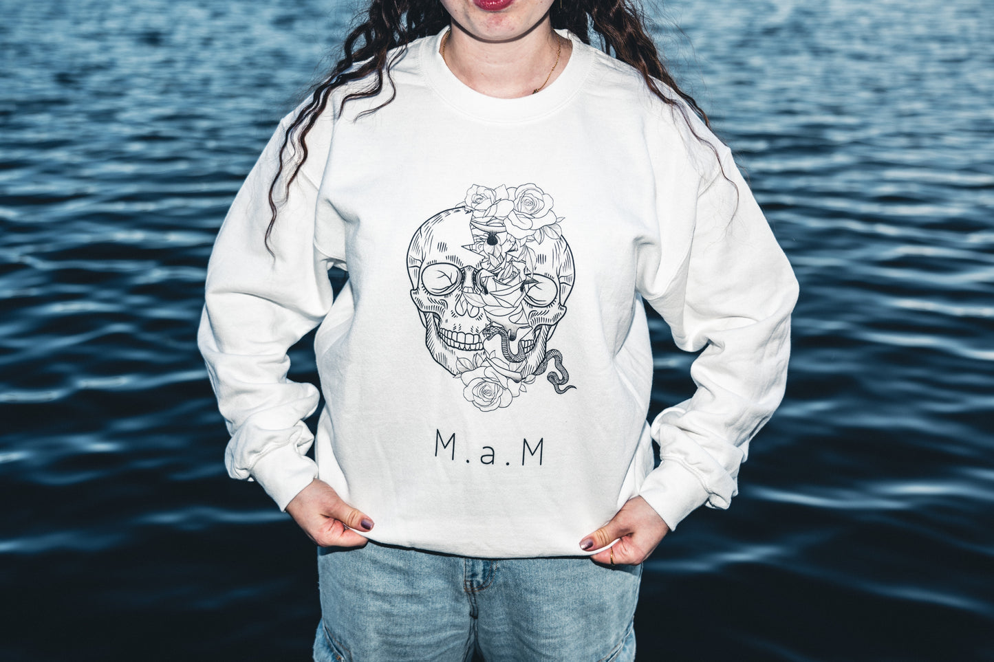 The Beauty of Death - M.a.M (white)