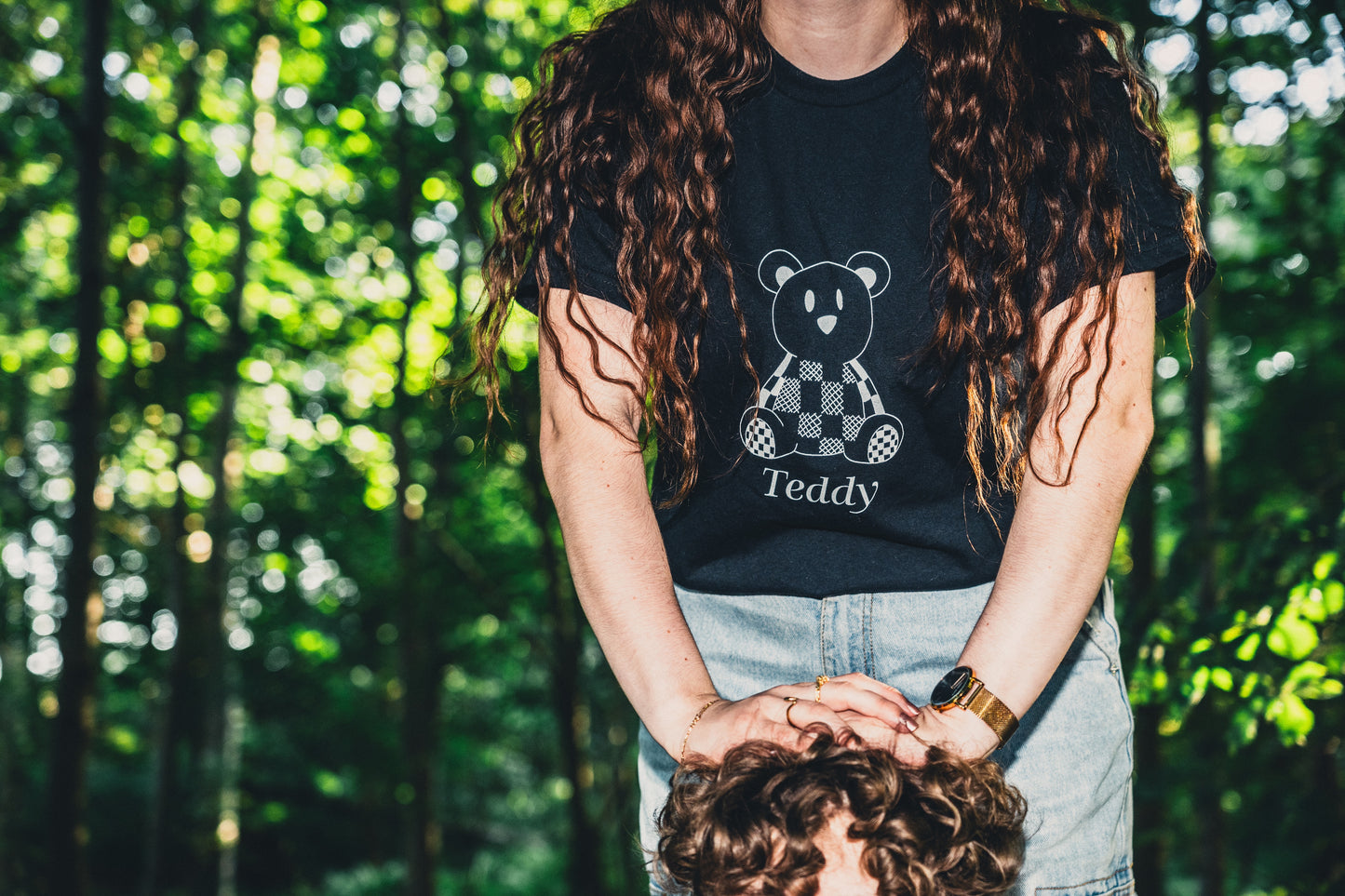 Teddy tee (black)