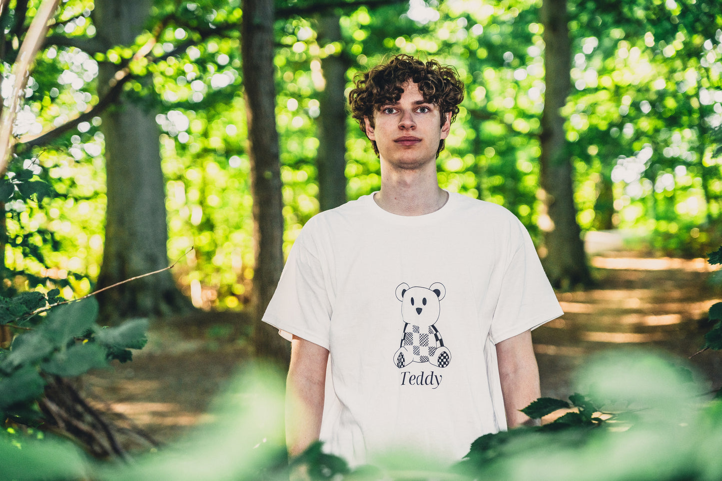 Teddy tee (white)